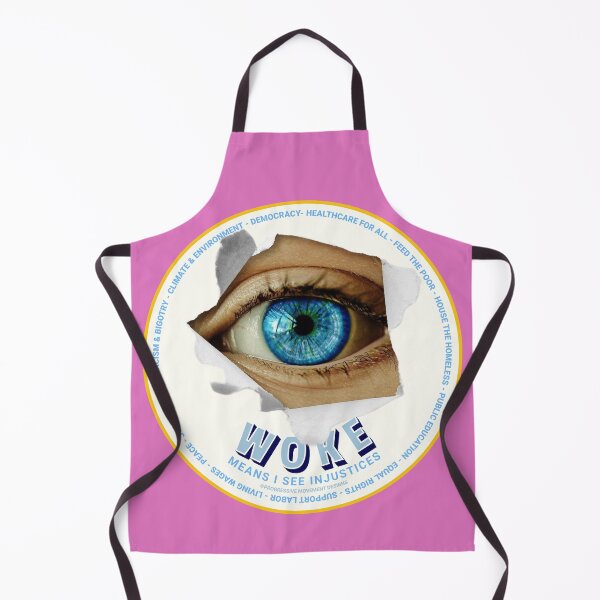 Item preview, PMD00891 Progressive Movement Designs Woke Eye design shows you are woke and support progressive policy goals for progressive Democrats Independents and Bernie Sanders supporters designed and sold by ProgressiveLeft.