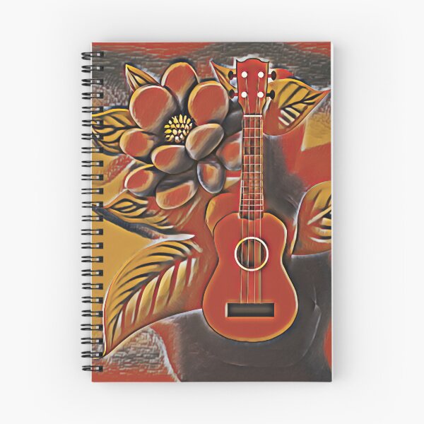 Item preview, Ukulele floral variation designed and sold by piesdesignart.