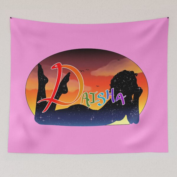 Item preview, Daisha Name Art designed and sold by AvalonUnmuzzled.