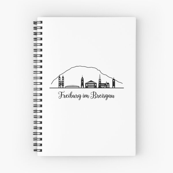 Item preview, Freiburg im Breisgau skyline designed and sold by centlia.