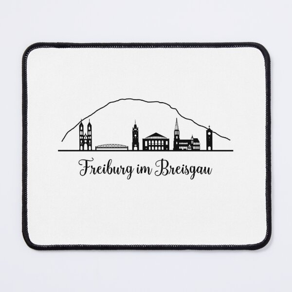 Item preview, Freiburg im Breisgau skyline designed and sold by centlia.