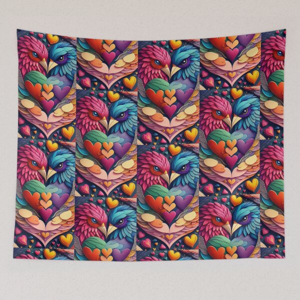 Item preview, Love Birds designed and sold by CrushyAIDesigns.