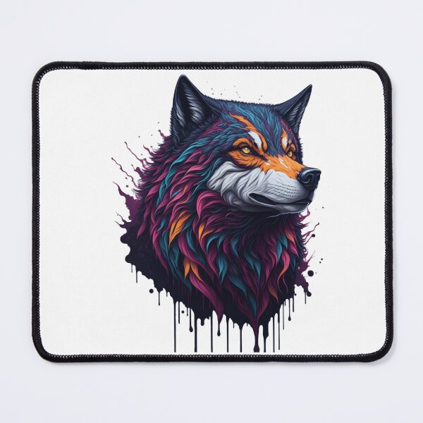 Item preview, Colorful Wolf 003 designed and sold by MrThorV2.