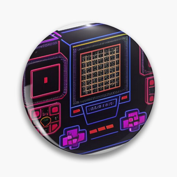Item preview, Neon Retro Game Console designed and sold by DeepSeeAI.
