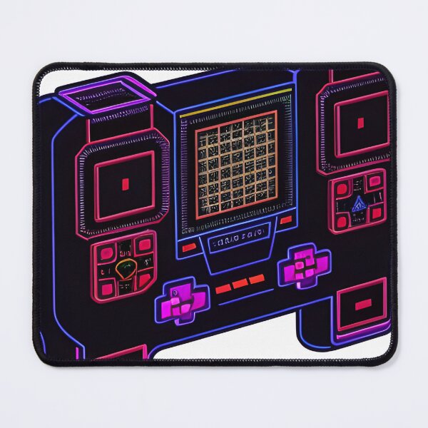 Item preview, Neon Retro Game Console designed and sold by DeepSeeAI.