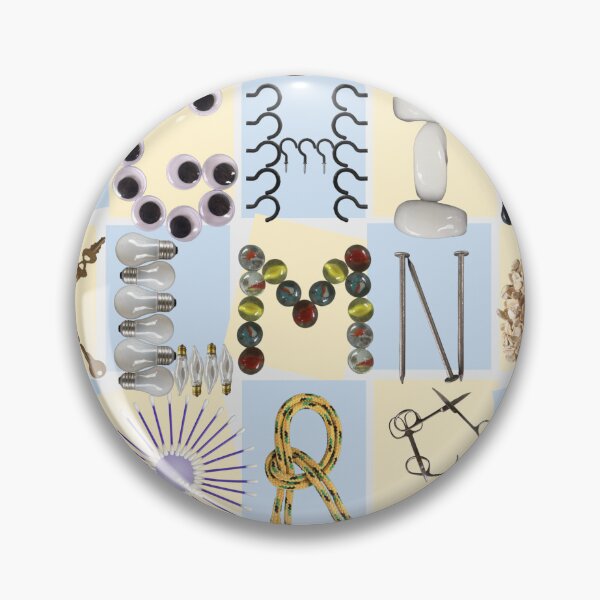 Item preview, Kids alphabet colorful learning ABC | Picture Alphabet Household Objects designed and sold by EveryDayDabble.