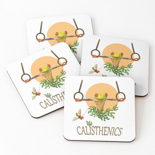 Item preview, Calisthenics frog gymnastics rings designed and sold by gardentree.