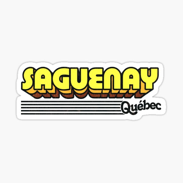 Item preview, Saguenay, Québec | Retro Stripes designed and sold by retroready.