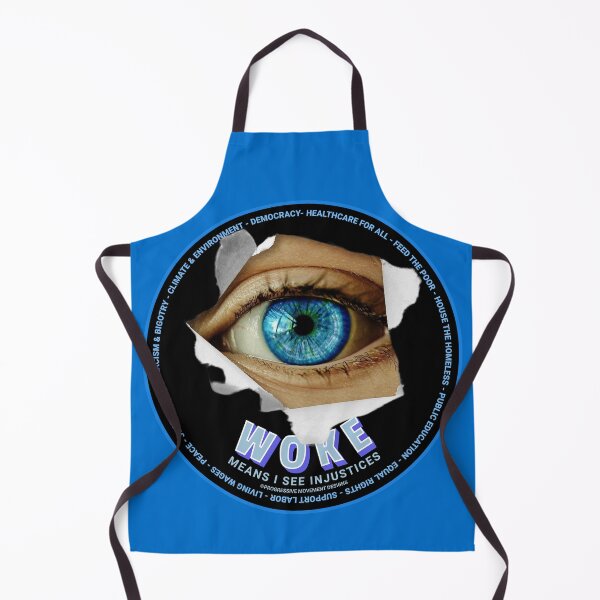 Item preview, PMD00892 Progressive Movement Designs Woke Eye design shows you are woke and support progressive policy goals for progressive Democrats Independents and Bernie Sanders supporters designed and sold by ProgressiveLeft.