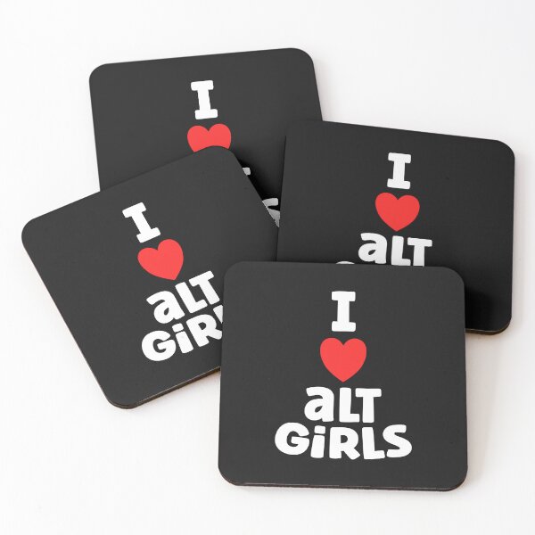 Item preview, I Love Alt Girls Cute Goth Aesthetic Alternative Lover designed and sold by TheMagicKrew.