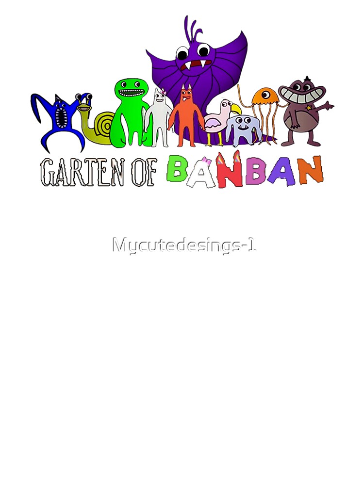 Nabnab. Nab Nab. Garten of Banban Logo and Characters. Horror games  2023.green. Halloween Poster for Sale by Mycutedesings-1