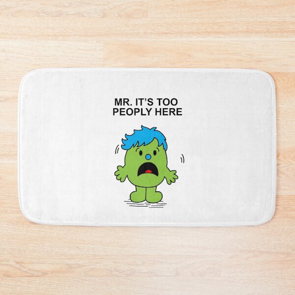 Item preview, Mr. Its too peoply here designed and sold by Scat the cat.