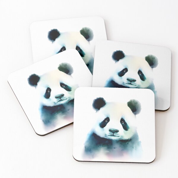 Item preview, Panda Bear in Watercolor designed and sold by StyleSyndicatio.