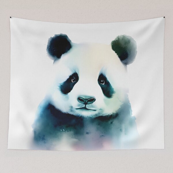 Item preview, Panda Bear in Watercolor designed and sold by StyleSyndicatio.