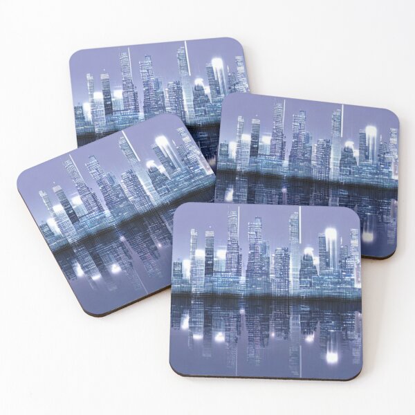 Item preview, Future Cityscape No. 1 designed and sold by kissuquick.