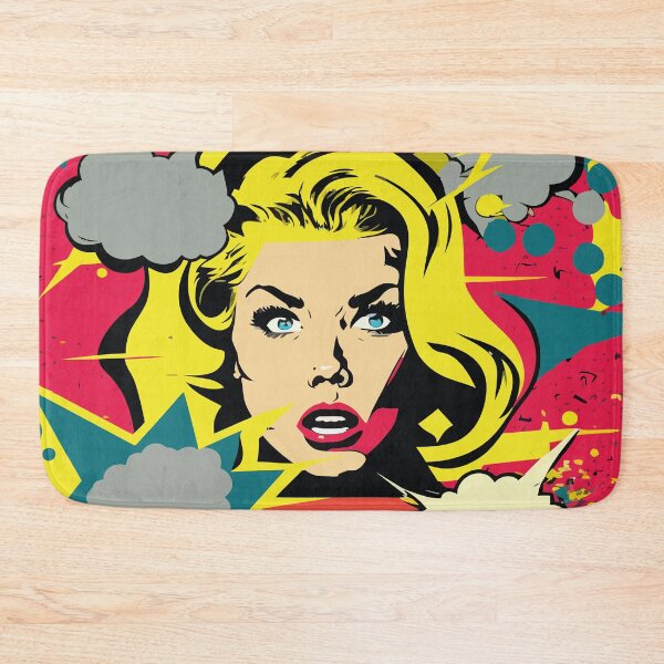 Item preview, Comic style woman face designed and sold by juancbp60.
