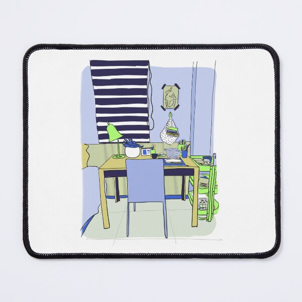 Item preview, Home office - blue/purple designed and sold by amandacamara.