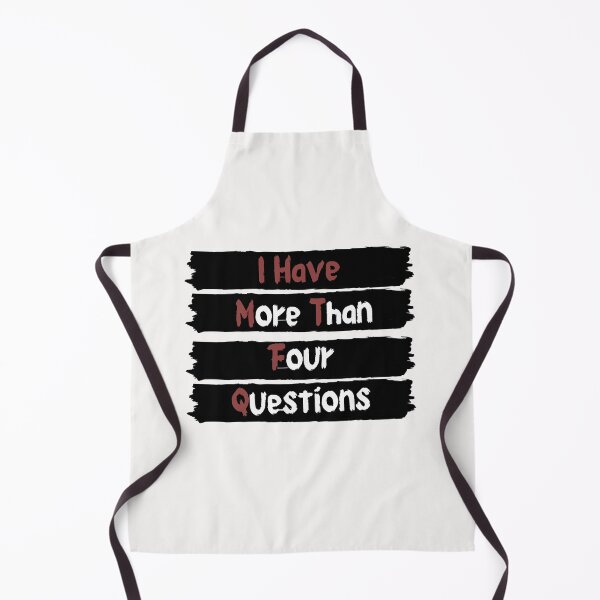 Item preview, I Have More Than Four Questions designed and sold by Aleena the princess.