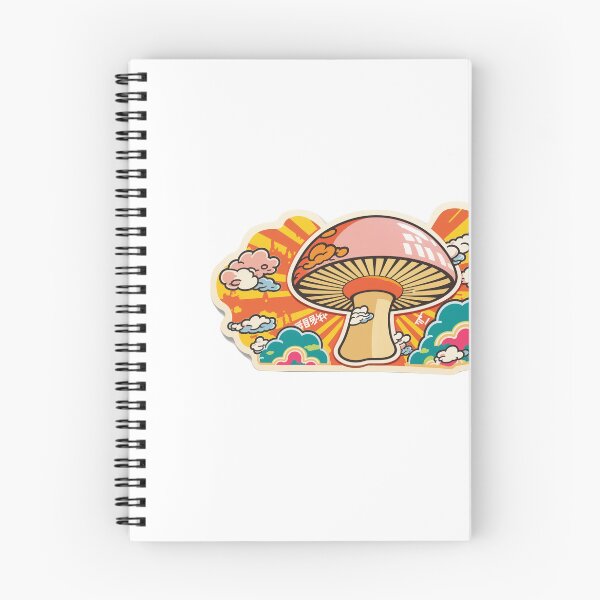 Item preview, Colorful mushroom  designed and sold by Okracha.