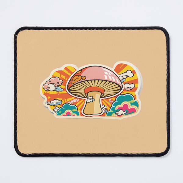 Item preview, Colorful mushroom designed and sold by Okracha.