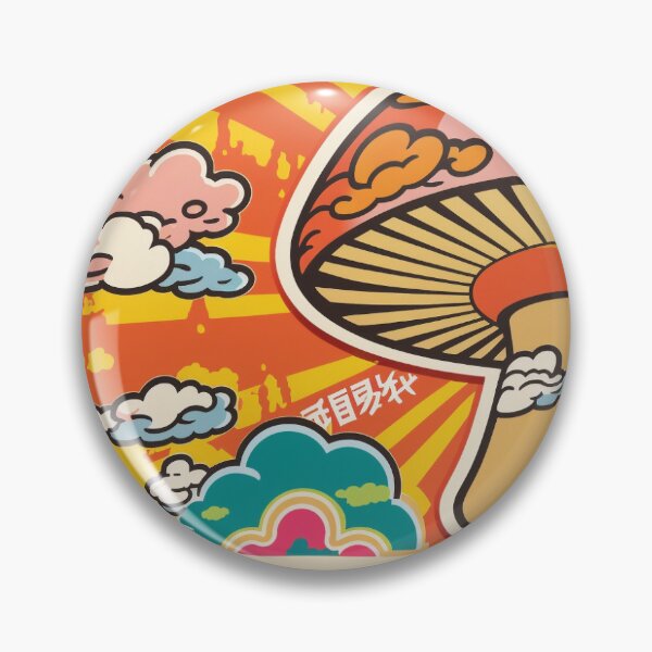 Item preview, Colorful mushroom  designed and sold by Okracha.