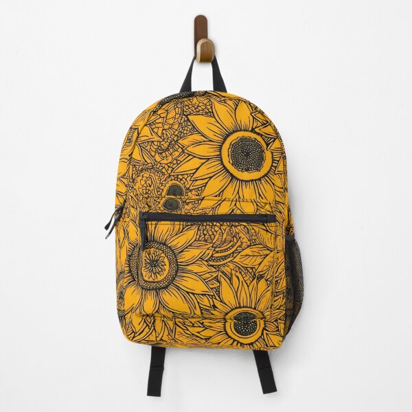 Item preview, 70s Nordic Design inspired Sunflower Pattern designed and sold by candlewithhare.