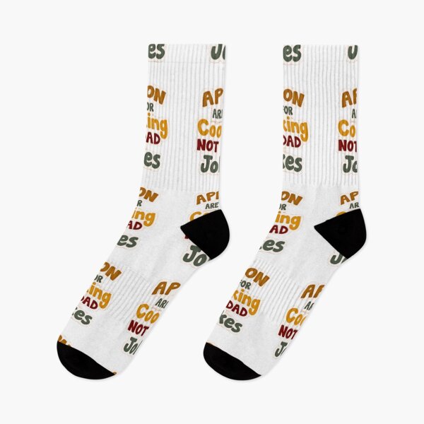 Item preview, Aprons Are For Cooking Not Dad Jokes designed and sold by Trendy Design.
