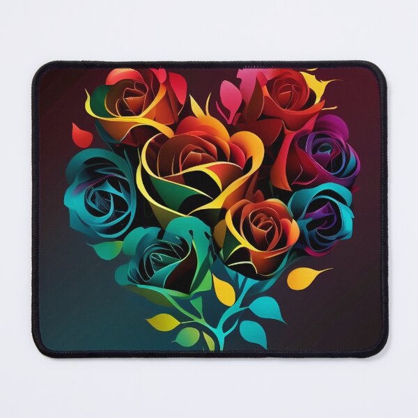 Item preview, floral heart designed and sold by Leonschool.