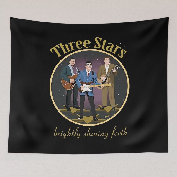Item preview, Buddy Holly three star designed and sold by ShirleyBr99.
