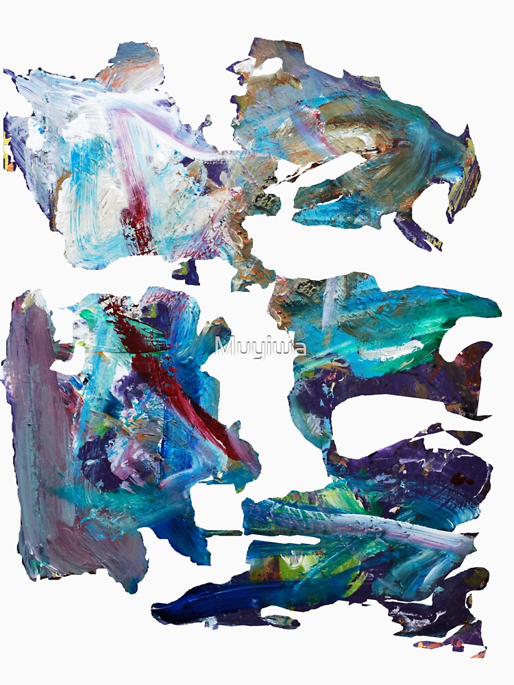 Thumbnail 7 of 7, Classic T-Shirt, Abstract Left Over No 3 designed and sold by Muyiwa.