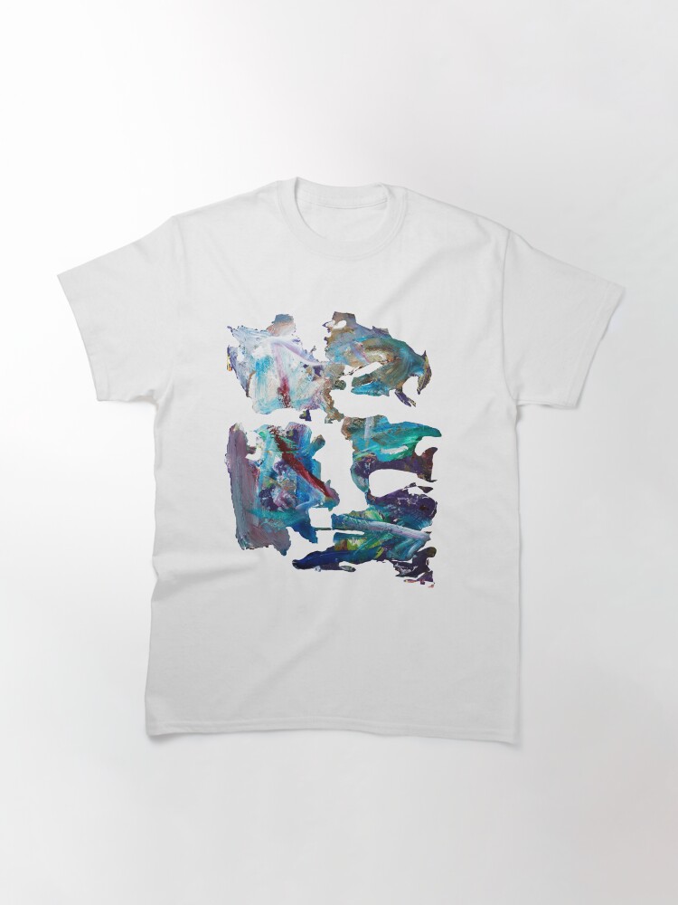 Thumbnail 3 of 7, Classic T-Shirt, Abstract Left Over No 3 designed and sold by Muyiwa.