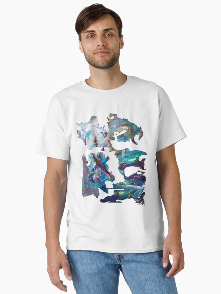 Thumbnail 1 of 7, Classic T-Shirt, Abstract Left Over No 3 designed and sold by Muyiwa.