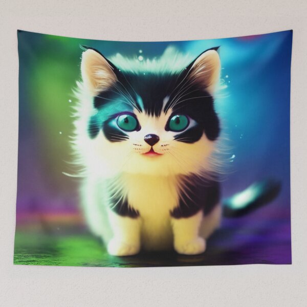 Item preview, Cute Cat Miaw 383 designed and sold by Hyper-Store.