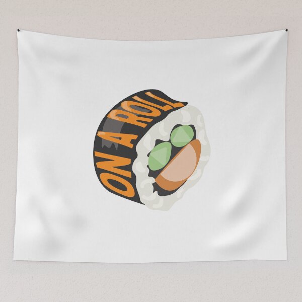 Item preview, Sushi Sticker - On a Roll designed and sold by rrenfroe13.