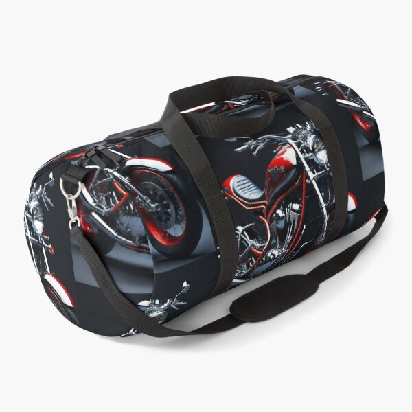 Item preview, Chrome and Red Motorcycle 2 - Sleek and Stylish designed and sold by StrictlyDesigns.