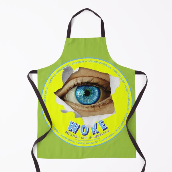 Item preview, PMD00896 Progressive Movement Designs Woke Eye design shows you are woke and support progressive policy goals for progressive Democrats Independents and Bernie Sanders supporters designed and sold by ProgressiveLeft.