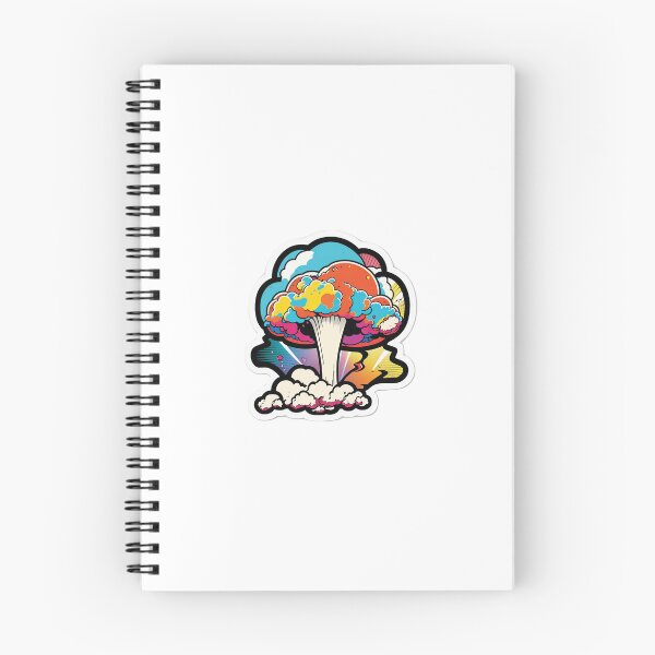 Item preview, Colorful mushroom  designed and sold by Okracha.