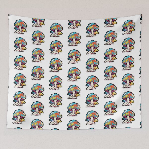 Item preview, Colorful mushroom  designed and sold by Okracha.