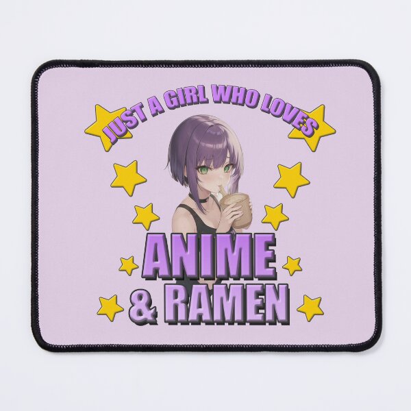 Item preview, Just A Girl Who Loves Anime And Ramen - Cute Anime, Cute Japan, Retro Japan , Funny Senpai, Weaboo Gift, Funny Otaku designed and sold by Noodle Doodle.
