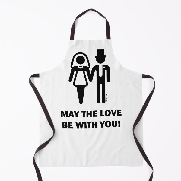 Item preview, May The Love Be With You! (Wedding / Marriage / Black) designed and sold by MrFaulbaum.