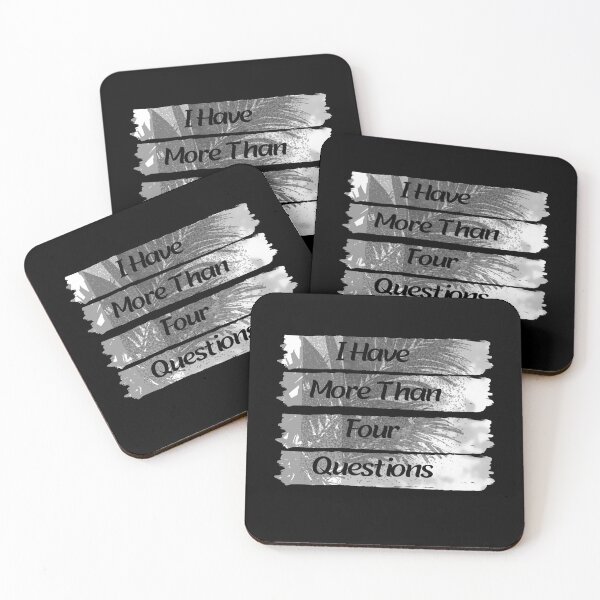 Item preview,  I Have More Than Four Questions designed and sold by Aleena  the princess.