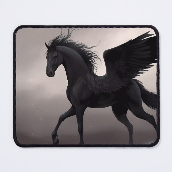 Item preview, Pegasus was truly as black as jet designed and sold by SingularityGeek.