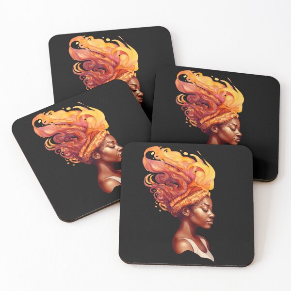 Item preview, melanin fire hair designed and sold by bamanimax.
