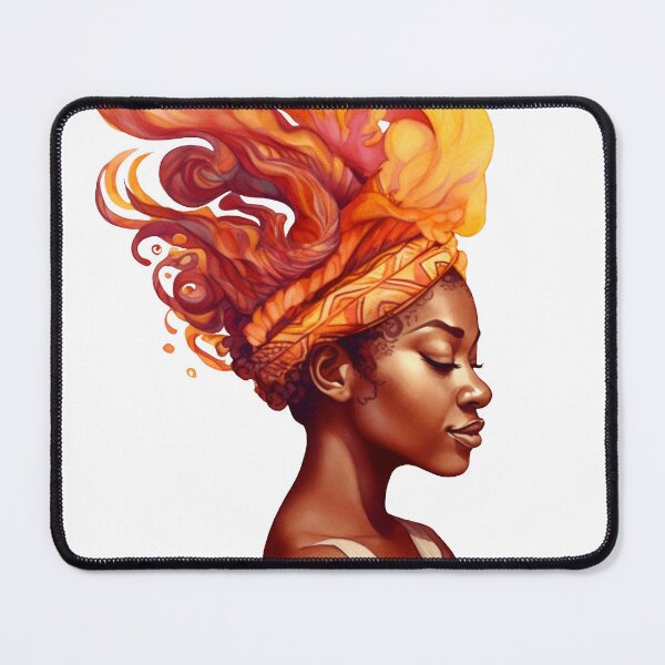 Item preview, melanin fire hair designed and sold by bamanimax.