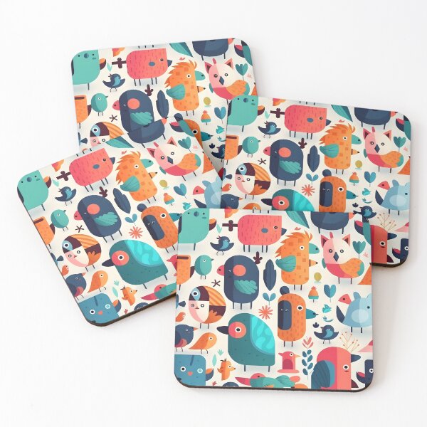 Item preview, Animals pattern 6 - white background designed and sold by Cr-AI-tive.