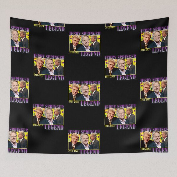 Item preview, RIP Jerry Springer Legend Homage designed and sold by POPCulturejb.