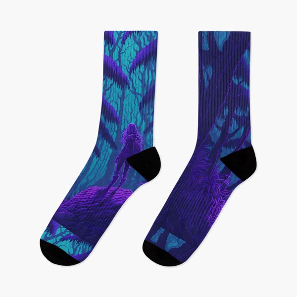 Item preview, The Purple Trail A Journey Through the Night Rainforest Safari designed and sold by RedArtG09.