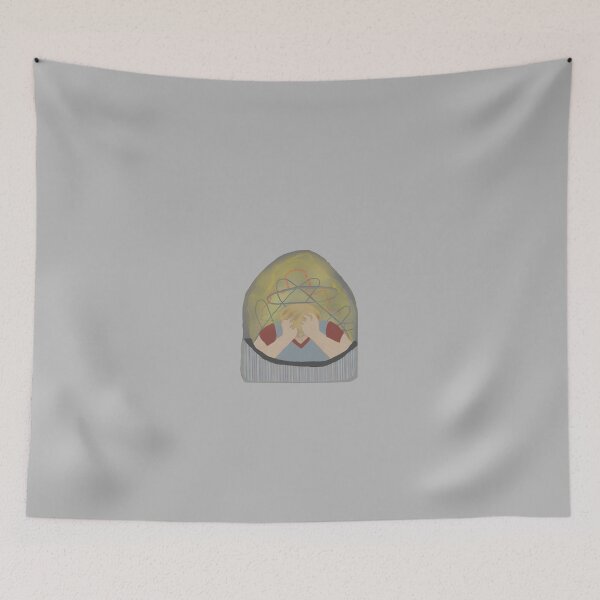 Item preview, Confusion and anxiety art symbol  designed and sold by system51.