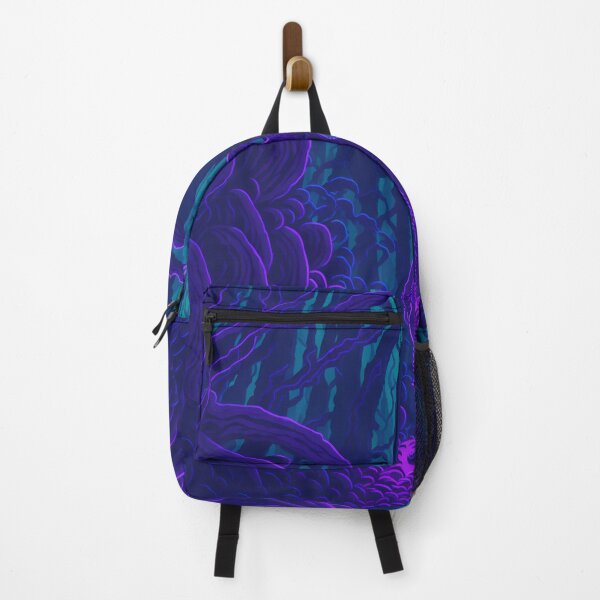 Item preview, The Glowing Jungle A Walk Among the Neon Trees designed and sold by RedArtG09.