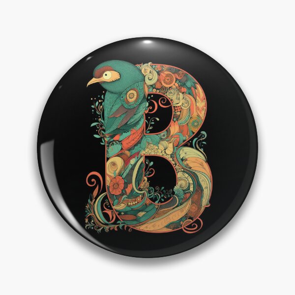 Item preview, Intricate Letter B designed and sold by UlDesigns.
